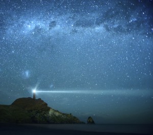Lighthouse Under Milky Way
